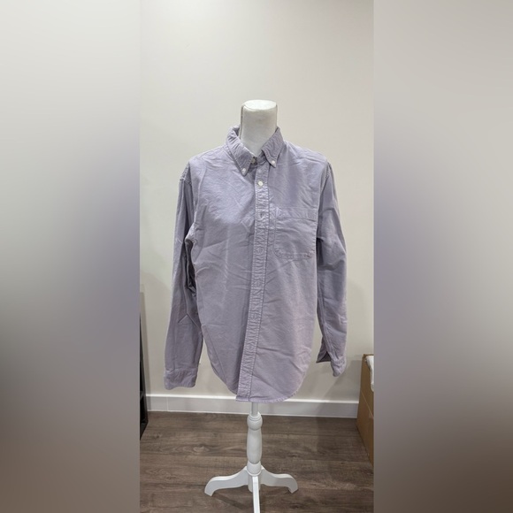 Abercrombie & Fitch Men's Lavender Button-Down Shirt with Side Pocket  Size XL - Picture 1 of 6